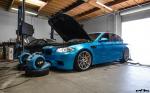 BMW M5 Pearlescent Bahama Blue by EAS 2016 года